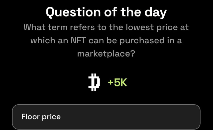 Dropee Question of the Day 22 April 2025